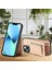 IPhone 13 Için Kılıf Manyetik Araç Montaj Standı Crad Yuvası Cüzdan Fermuar (Yurt Dışından) 5