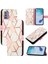 Nokia G310 5g Kickstand Pu Deri Mermer Desen Cüzdan Için Kılıf (Yurt Dışından) 5