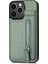 IPhone 13 Için Kılıf Pro Max Fermuar Manyetik Araç Montaj Standı Cüzdan Crad Yuvası (Yurt Dışından) 4