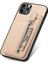 IPhone 11 Için Kılıf Pro Cüzdan Crad Yuvası Standı Fermuar Manyetik Araç Montaj (Yurt Dışından) 5