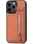 IPhone 13 Için Kılıf Pro Max Fermuar Manyetik Araç Montaj Standı Cüzdan Crad Yuvası (Yurt Dışından) 3