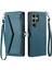 Samsung Galaxy S22 Ultra Kart Tutucu Fermuar Yuvası Için Cüzdan Crossbody Durumda (Yurt Dışından) 1