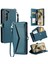 Samsung Galaxy S22 Artı Kart Tutucu Fermuar Faturaları Için Cüzdan Crossbody Durumda (Yurt Dışından) 1