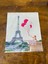 Paris Eyfel Kulesi Uşan Balonlu Kız Arma Dikiş Aplike 23X19 cm 1