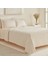 White Collection Felves Pamuk King Size Nevresim Takımı Bej 1