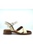 Kadın Hakiki Soft Yumuşak Deri Ökçeli Sandalet 265-026 2