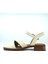 Kadın Hakiki Soft Yumuşak Deri Ökçeli Sandalet 265-026 4