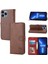 IPhone 16 Için Cüzdan Durumda Pro Max Kabartmalı Kart Tutucu Tüm Yuvarlak Kickstand (Yurt Dışından) 5
