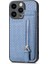 IPhone 15 Için Kılıf Pro Max Crad Yuvası Manyetik Araç Montaj Cüzdan Standı Fermuar (Yurt Dışından) 3