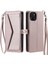 Kadınlar Için Cüzdan Crossbody Durumda IPhone 14 Cüzdan Durumda Fermuar Faturaları (Yurt Dışından) 1
