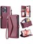 Cüzdan Crossbody Kılıf IPhone 14 Pro Max Kart Tutucu Fermuar Faturaları Yuvası (Yurt Dışından) 1