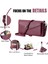 Cüzdan Crossbody Kılıf IPhone 14 Pro Max Kart Tutucu Fermuar Faturaları Yuvası (Yurt Dışından) 5