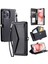Cüzdan Crossbody Kılıf IPhone 14 Pro Max Kart Tutucu Fermuar Faturaları Yuvası (Yurt Dışından) 1