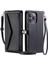 Cüzdan Crossbody Kılıf IPhone 14 Pro Max Kart Tutucu Fermuar Faturaları Yuvası (Yurt Dışından) 5