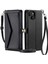 Kadınlar Için Cüzdan Crossbody Durumda IPhone 14 Cüzdan Durumda Fermuar Faturaları (Yurt Dışından) 1