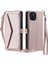 Cüzdan Crossbody Kılıf IPhone 15 Artı Cüzdan Kılıf Kadınlar Için Kart Tutucu (Yurt Dışından) 1