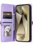 Samsung Galaxy S23 Için Cüzdan Crossbody Durumda Kart Tutucu Fermuar Faturaları Yuvası (Yurt Dışından) 4