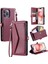 Cüzdan Crossbody Durumda IPhone 13 Pro Max Rfıd Engelleme Fermuar Faturaları (Yurt Dışından) 5
