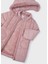 4490 Kız Çocuk Pembe Uzun Mont 2