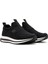 Erkek Siyah Kalın Tabanlı Kumaş Sneaker 24WFD69016F 3
