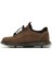 Erkek Vizon Bağcıklı Nubuk Casual Sneaker 24WFD6811V3 2