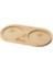 Bambu Oval Sunumluk/yağdanlık Altlık 19CM 1