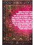 Written Koleksiyonu Çiçek Motifleri Desenli Kreatif Modern Dekoratif Halı 03 1