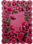 Shape Koleksiyonu Pembe Tema Floral Sarmaşık Ve Gül Desenli Modern Dekoratif Halı 07 1