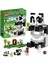 Minecraft® Panda Barınağı 21245-8 Yaş ve Üzeri Çocuklar Için Panda Gibi Görünen ve Hareket Eden Oyuncak Yapım Seti (553 Parça) Alithestereo 1