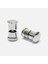 Kare Gümüş Profil 4 mm Şeffaf Cam H180 2