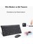 Ingilizce Mini Slim 2.4 Ghz Kablosuz Klavye Mouse Set 5