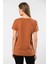 WT-Shirt Venice Kadın Kısa Kollu V Yaka Basic T-Shirt-Tarcin 3