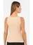 3403 Kadın Halter Yaka Fitilli Atlet T-Shirt-Ten 2