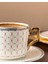Rabecca New Bone China 4 Parça2 Kişilik Kahve Fincantakımı 90 ml Pembe 2