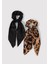 2li Leopar Desenli Lastik Toka 1910838-85857 1