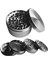 Parçalayıcı Metal Baharat Öğütücü Herb Spice 4 Katmanlı 40MM / 50MM / 63MM (Gumus Grı, 75MM) 1