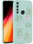 Redmi Note 8 Kılıf Kabartma Figürlü Parlak Zore Toys Silikon Kapak 1