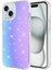 iPhone 15 Kılıf Parlak Çift Renk Geçişli Velle Kapak 1