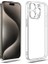 Apple iPhone 15 Pro Kılıf Kamera Korumalı Süper Silikon 1