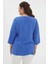 Büyük Beden Yakası Biyeli Truvakar Kol Bluz 4