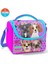 Kids Pembe Köpek Desenli Üç Bölmeli Çekçekli Okul 3'lü Çanta Seti 3SET23950 2