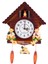 Retro Vintage Ahşap Saatler El Sanatları Oyma Oturma Odası Duvar Saati Salıncak Zamanlayıcı Alarmlı Saatler Dekorasyon Araçları (Yurt Dışından) 1