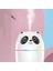 Pandalar Hava Nemlendirici Sevimli 220 ml Uçucu Yağ Difüzörü Renkli Gece Lambası ile USB Sisleyici Mist Maker (Yurt Dışından) 5