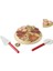 Simüle Pizza Çatal Bıçak Takımı Mutfak Ahşap Oyuncak (Yurt Dışından) 1