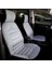 Infiniti Fx-35 Lüx Oto Koltuk Minderi Ön 2'li Set Takım Bumerang Serisi Gri 1