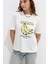 Dikiş Detaylı Baskılı T-Shirt Banana 2