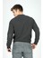 Newdwade Erkek O Yaka Sweatshirt Antrasit 4