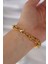 316L Çelik Gold Renk Tiffany Bileklik 2
