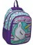Kids Ilkokul Çantası Beslenmeli Cartoon Unicorn Yeşil 04365 3656 1