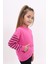 Kız Çocuk Baskılı Sweatshirt 2
